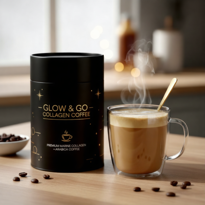 Glow & Go – Kollagénes Kávé: A Reggeli Rituálé, Ami Szépít